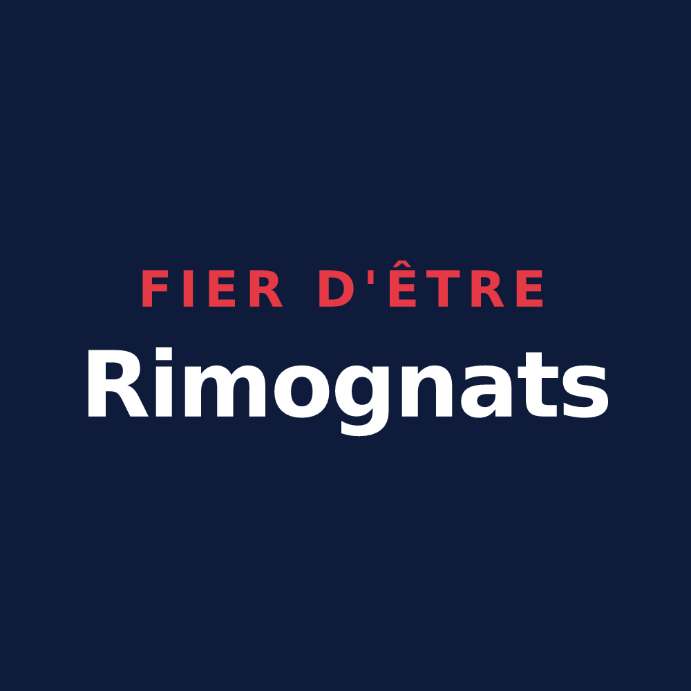 T-shirt « Fier d'être Rimognats » — design pour Rimogne