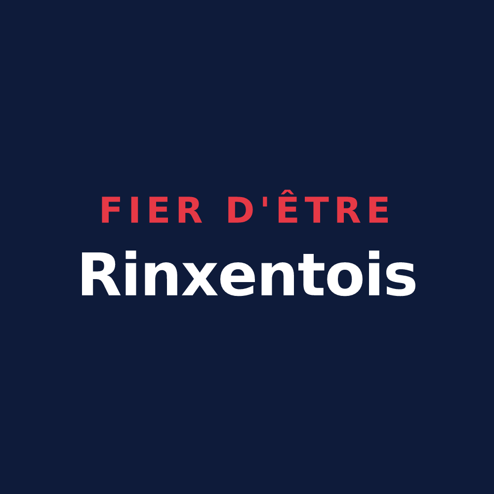 T-shirt « Fier d'être Rinxentois » — design pour Rinxent