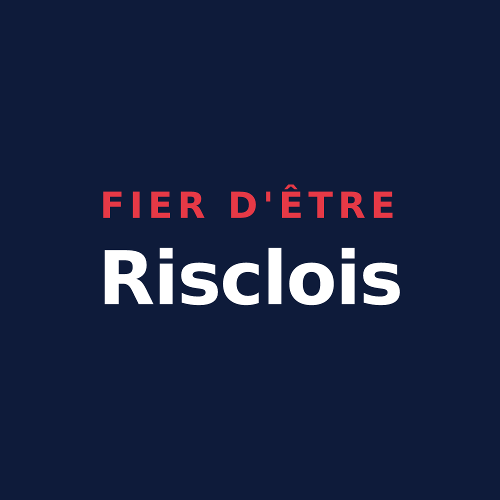 T-shirt « Fier d'être Risclois » — design pour Riscle