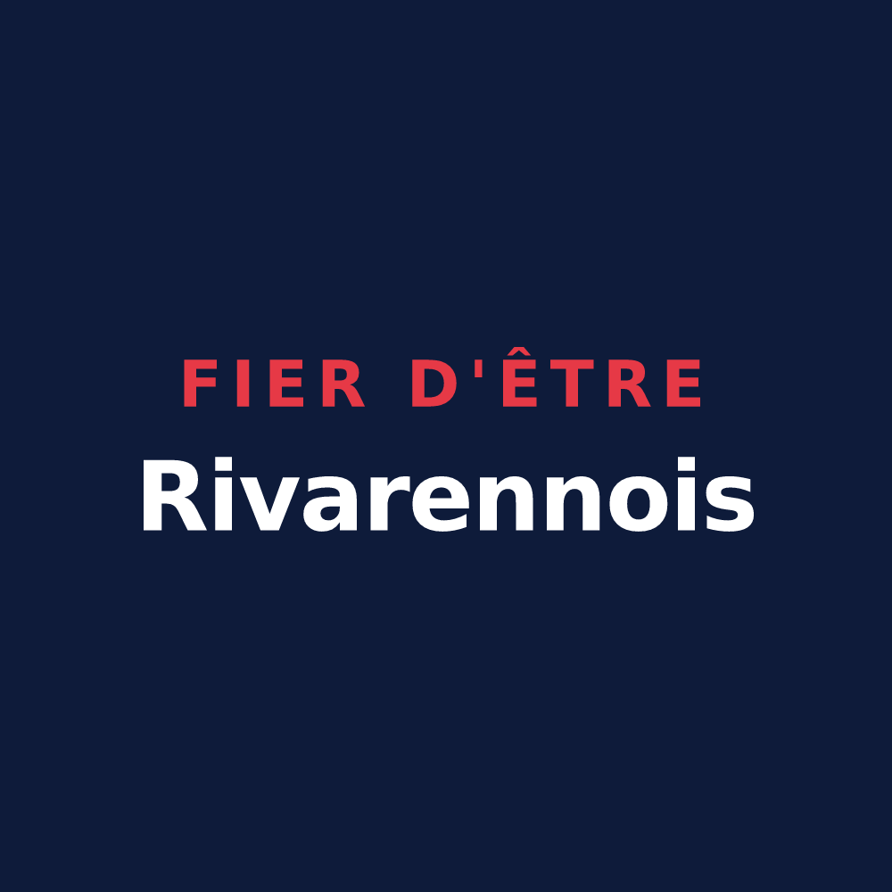 T-shirt « Fier d'être Rivarennois » — design pour Rivarennes