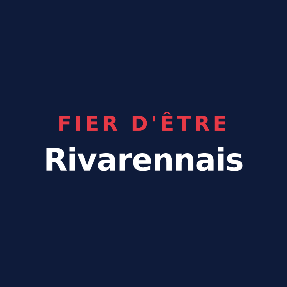 T-shirt « Fier d'être Rivarennais » — design pour Rivarennes