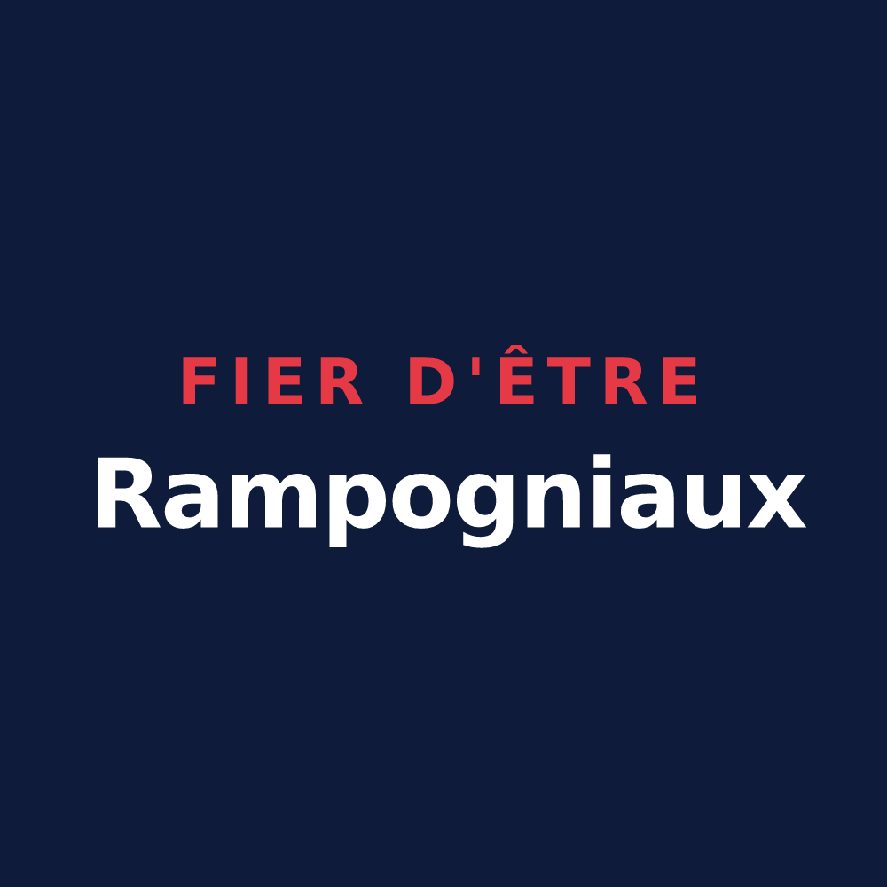 T-shirt « Fier d'être Rampogniaux » — design pour Riverie