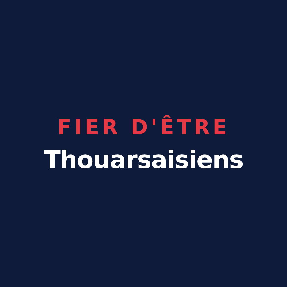 T-shirt « Fier d'être Thouarsaisiens » — design pour Rives-du-Fougerais