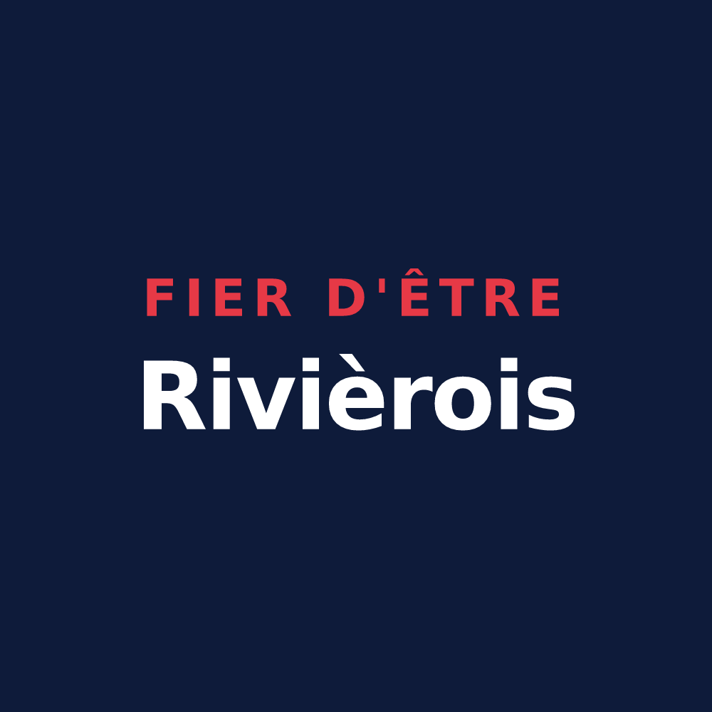 T-shirt « Fier d'être Rivièrois » — design pour Rivière-les-Fosses