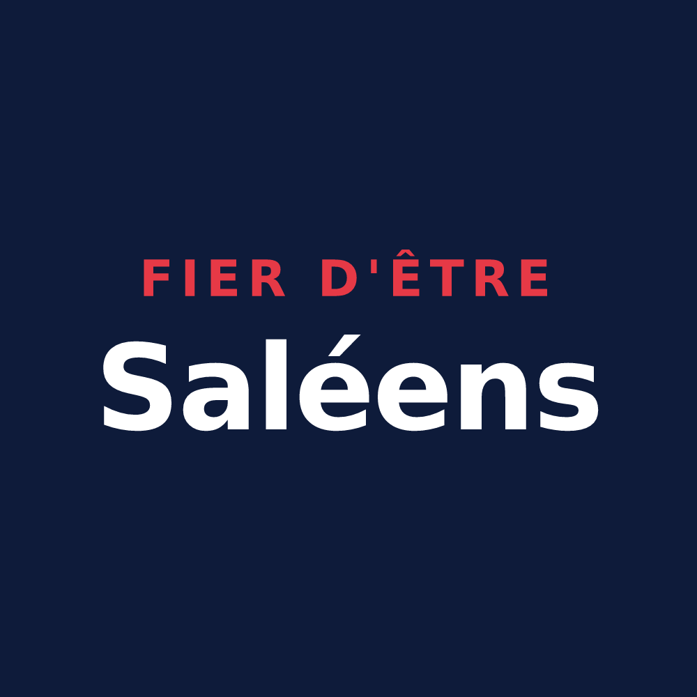 T-shirt « Fier d'être Saléens » — design pour Rivière-Salée