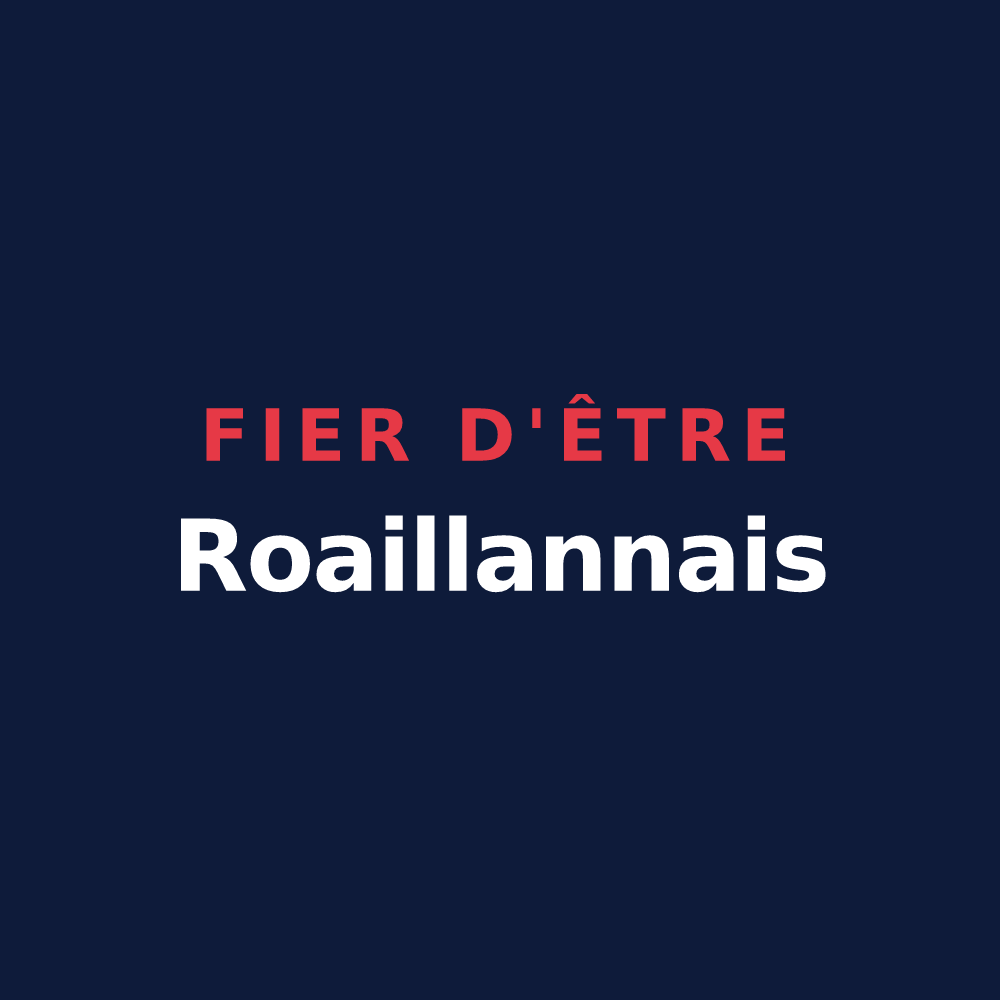 T-shirt « Fier d'être Roaillannais » — design pour Roaillan