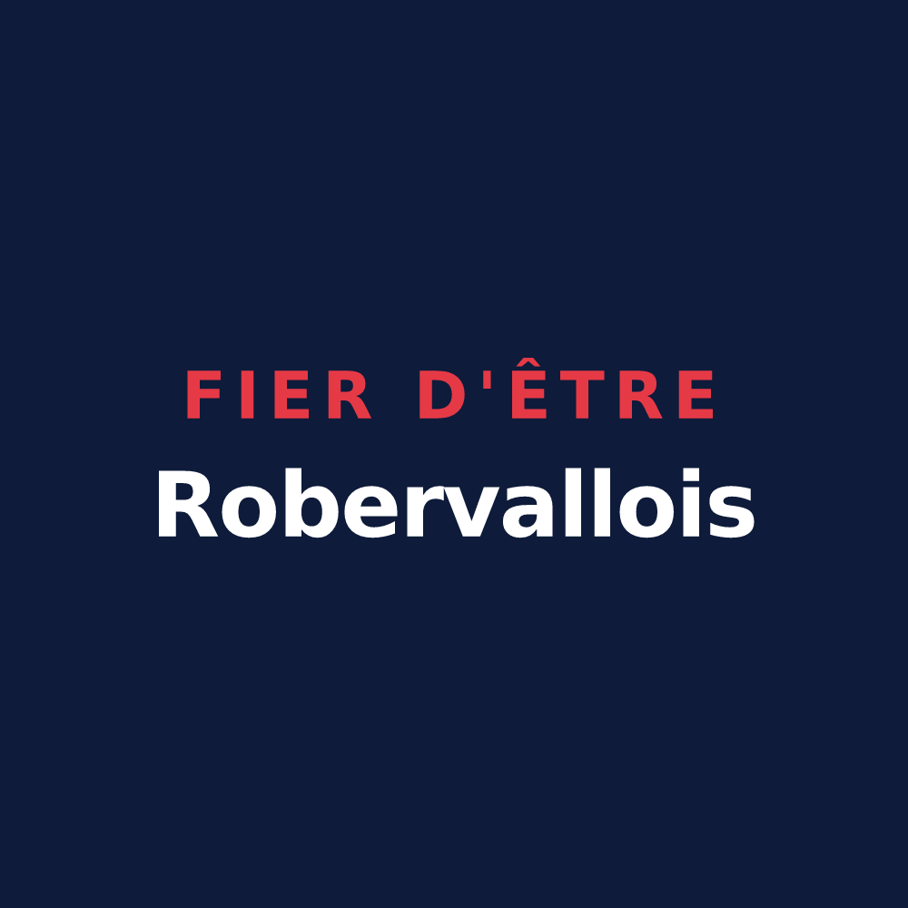 T-shirt « Fier d'être Robervallois » — design pour Roberval