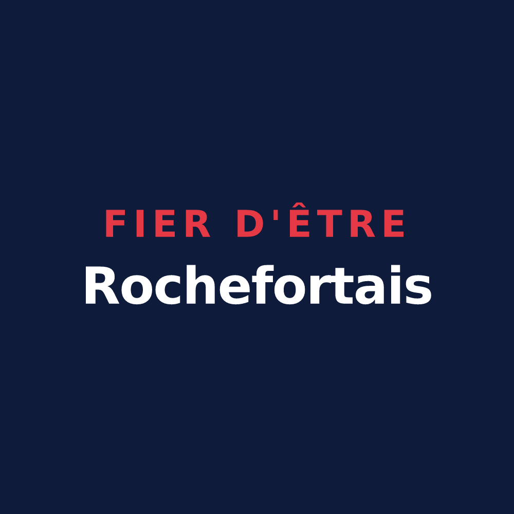 T-shirt « Fier d'être Rochefortais » — design pour Rochefort-en-Terre