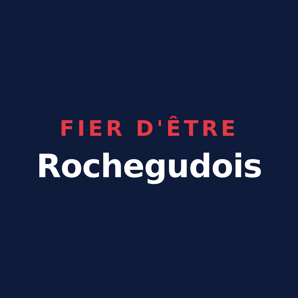 T-shirt « Fier d'être Rochegudois » — design pour Rochegude