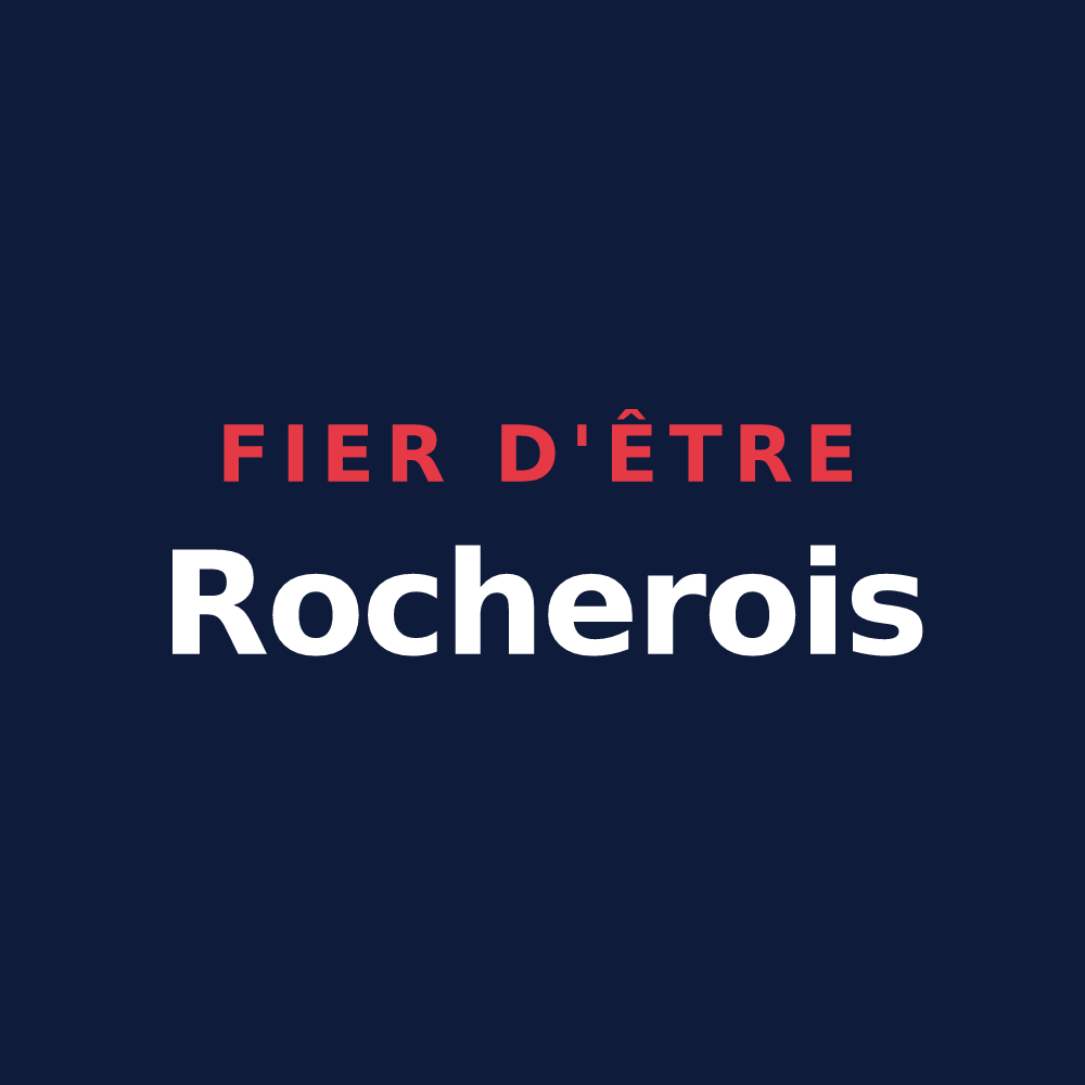 T-shirt « Fier d'être Rocherois » — design pour Rocher