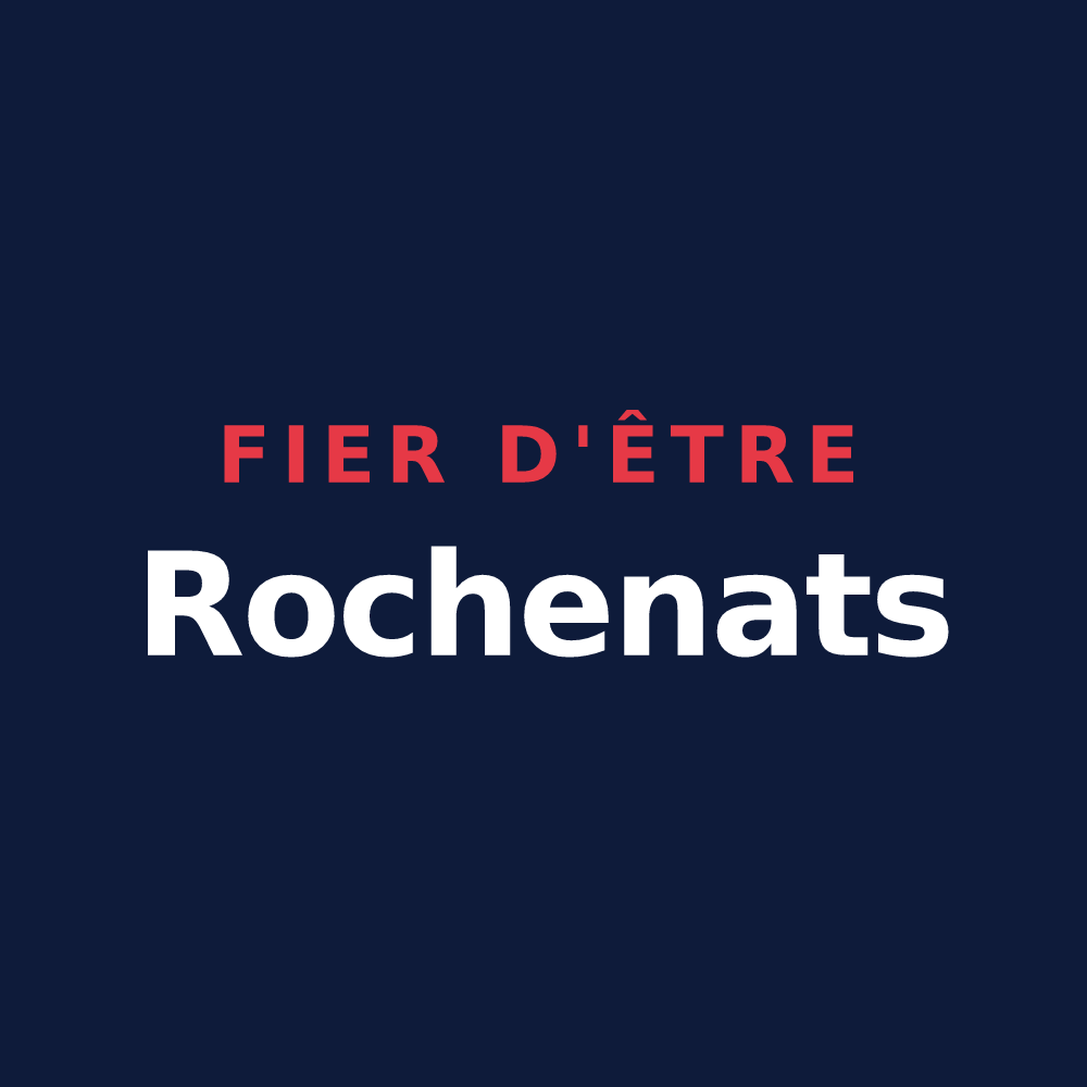 T-shirt « Fier d'être Rochenats » — design pour Rochesson