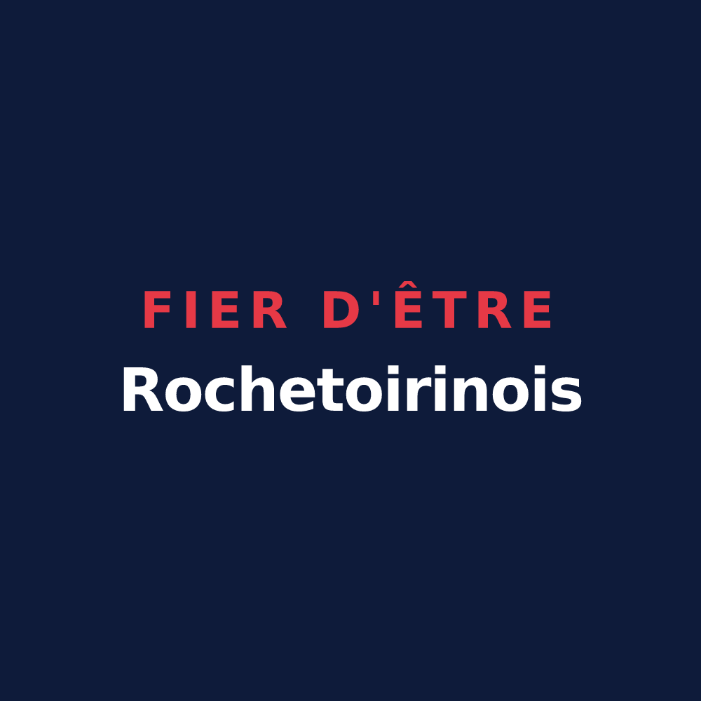 T-shirt « Fier d'être Rochetoirinois » — design pour Rochetoirin