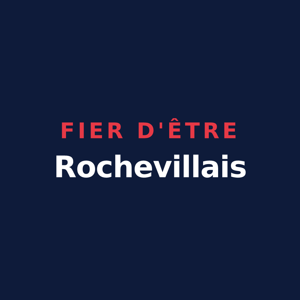 T-shirt « Fier d'être Rochevillais » — design pour Rocheville