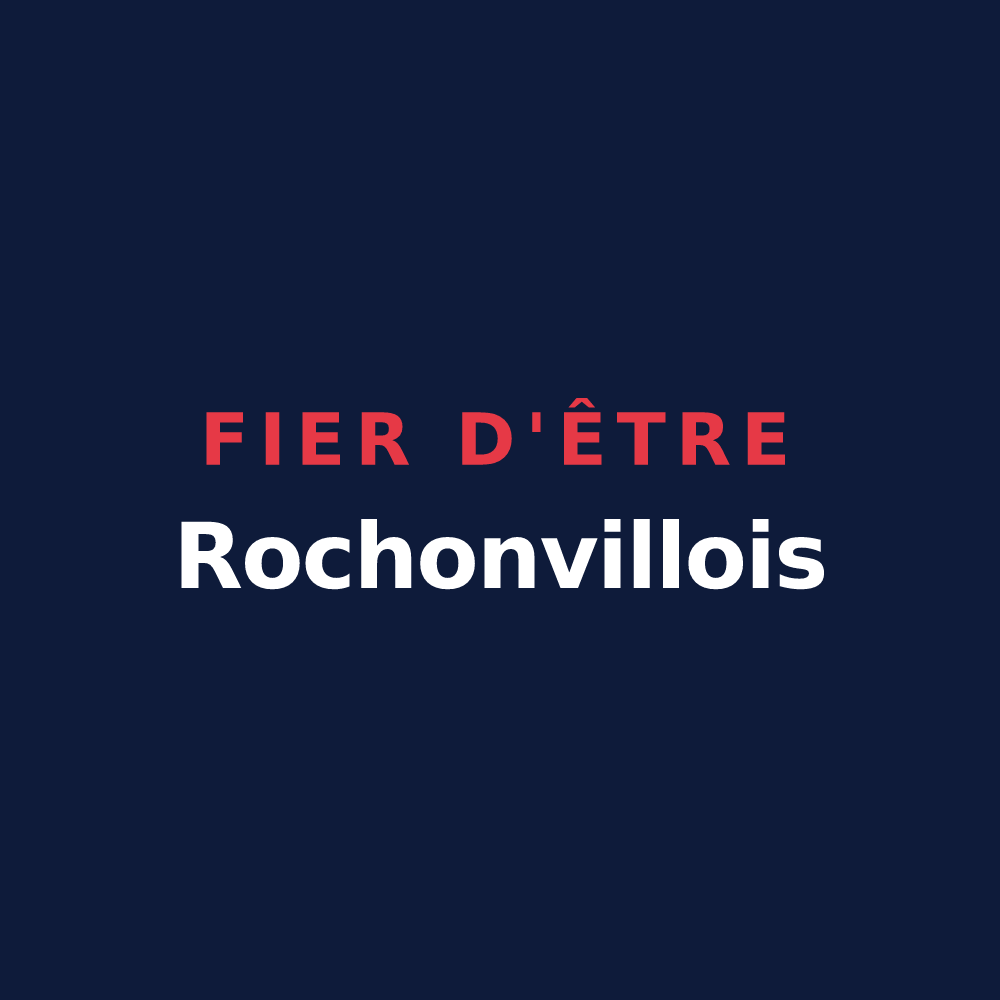 T-shirt « Fier d'être Rochonvillois » — design pour Rochonvillers
