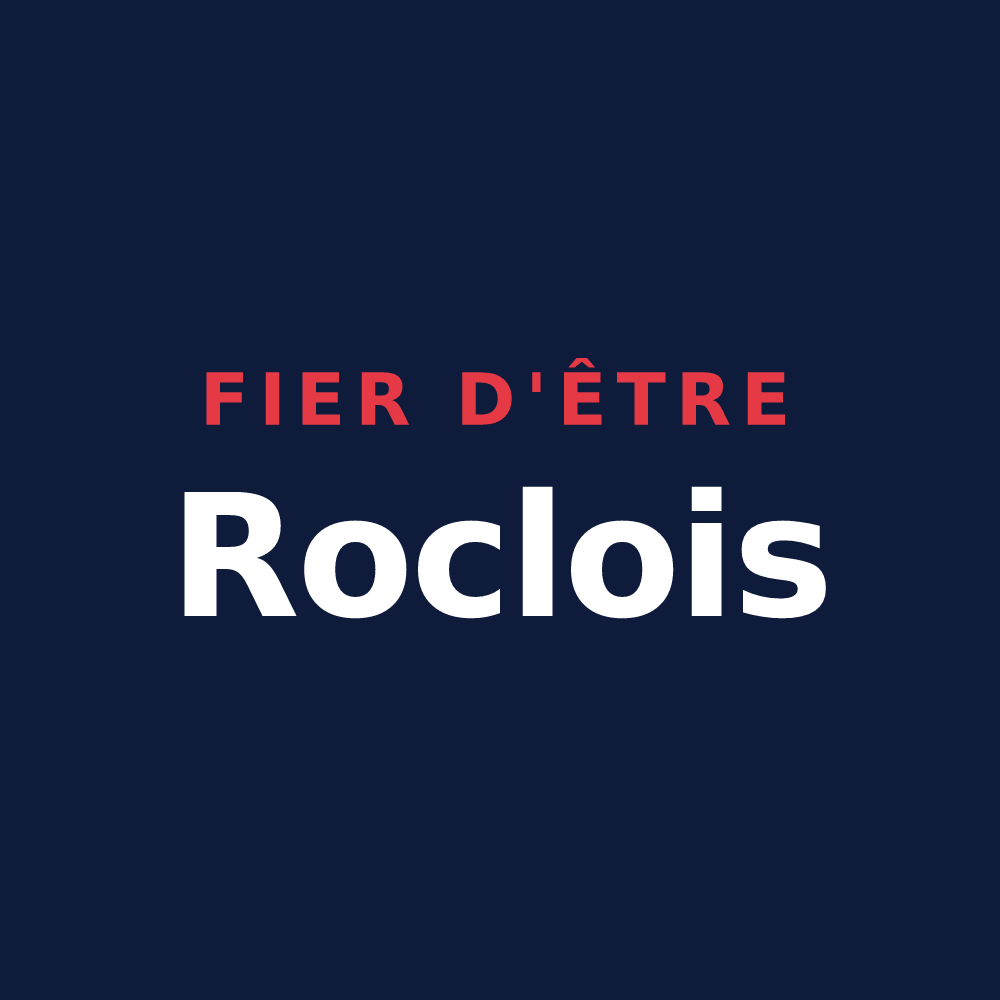 T-shirt « Fier d'être Roclois » — design pour Rocles