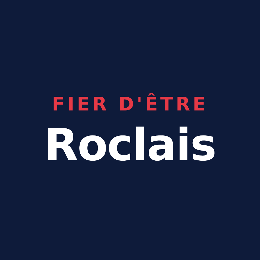 T-shirt « Fier d'être Roclais » — design pour Rocles