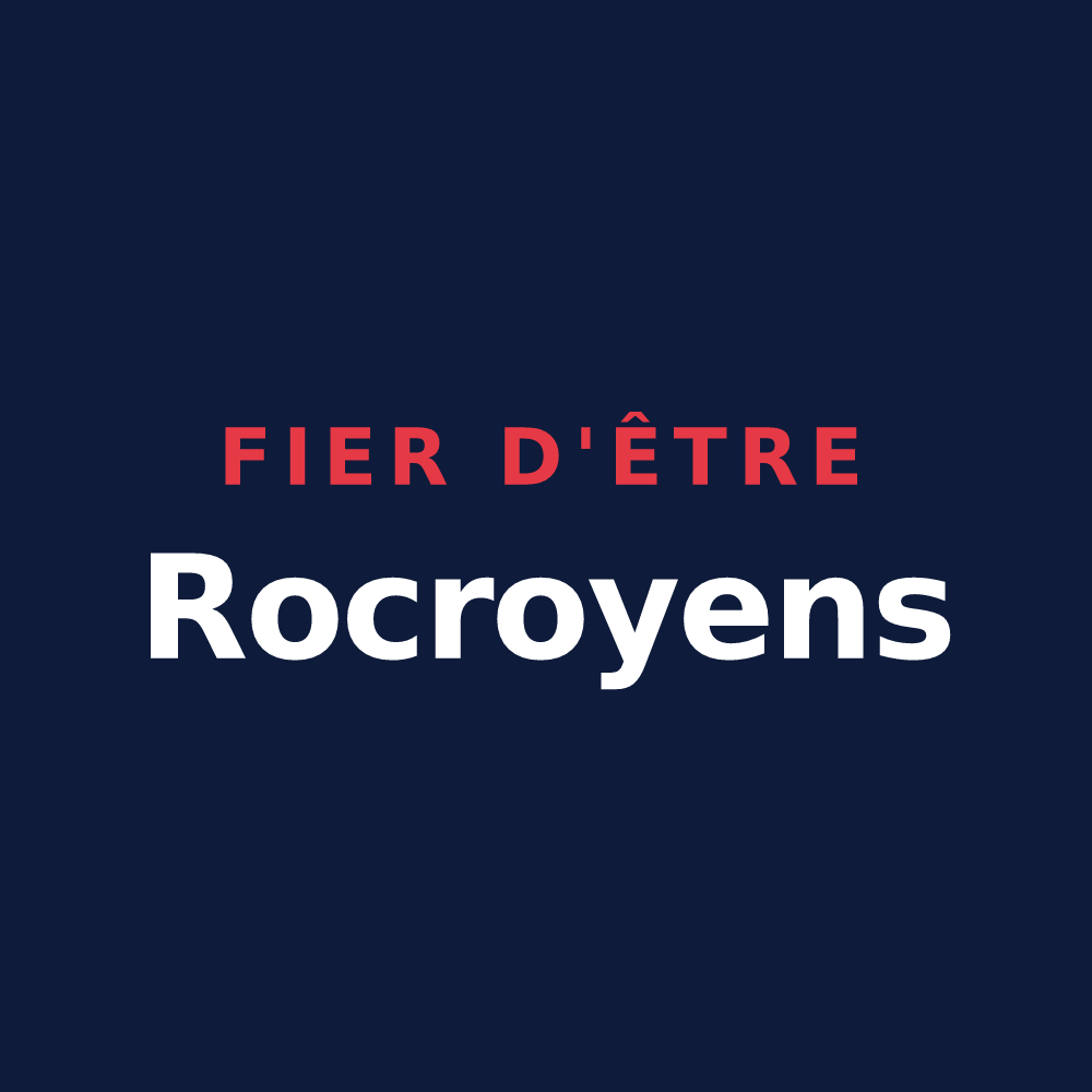 T-shirt « Fier d'être Rocroyens » — design pour Rocroi