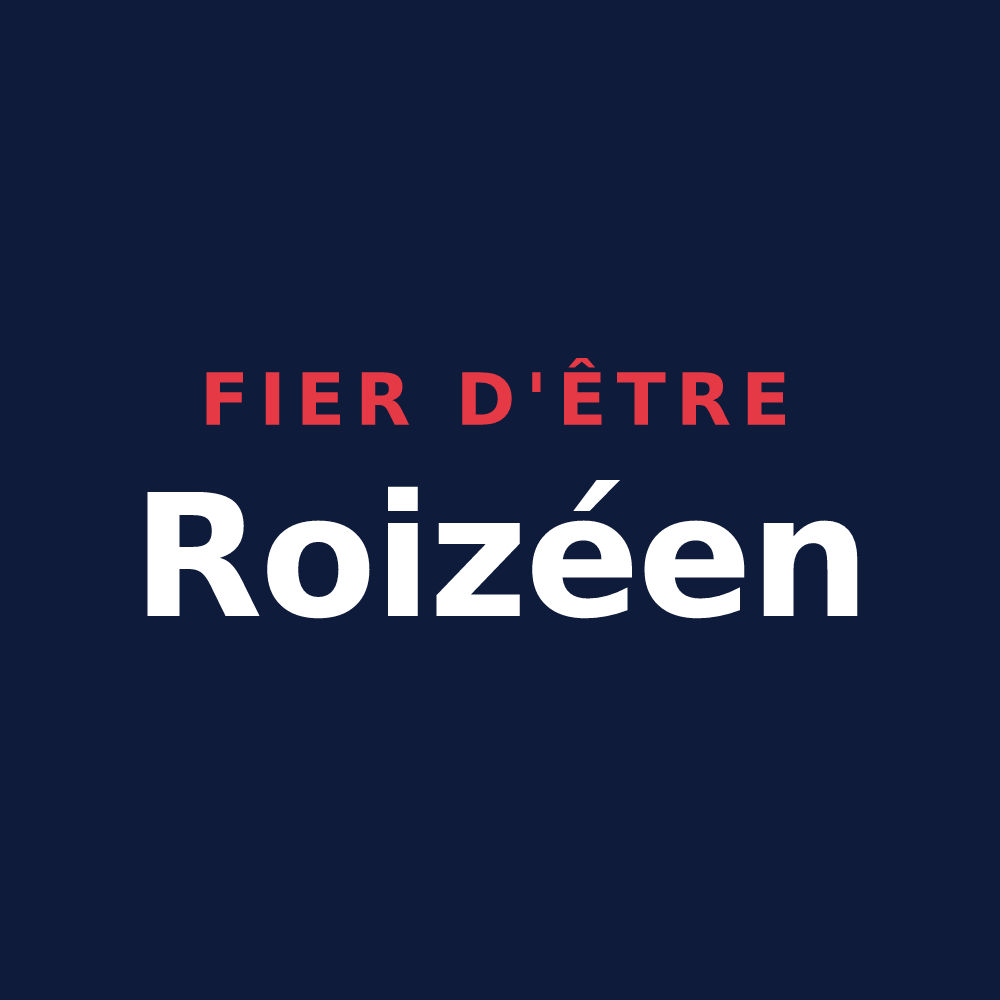 T-shirt « Fier d'être Roizéen » — design pour Roëzé-sur-Sarthe