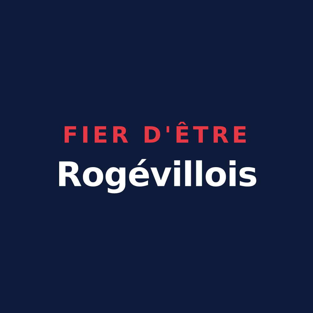 T-shirt « Fier d'être Rogévillois » — design pour Rogéville