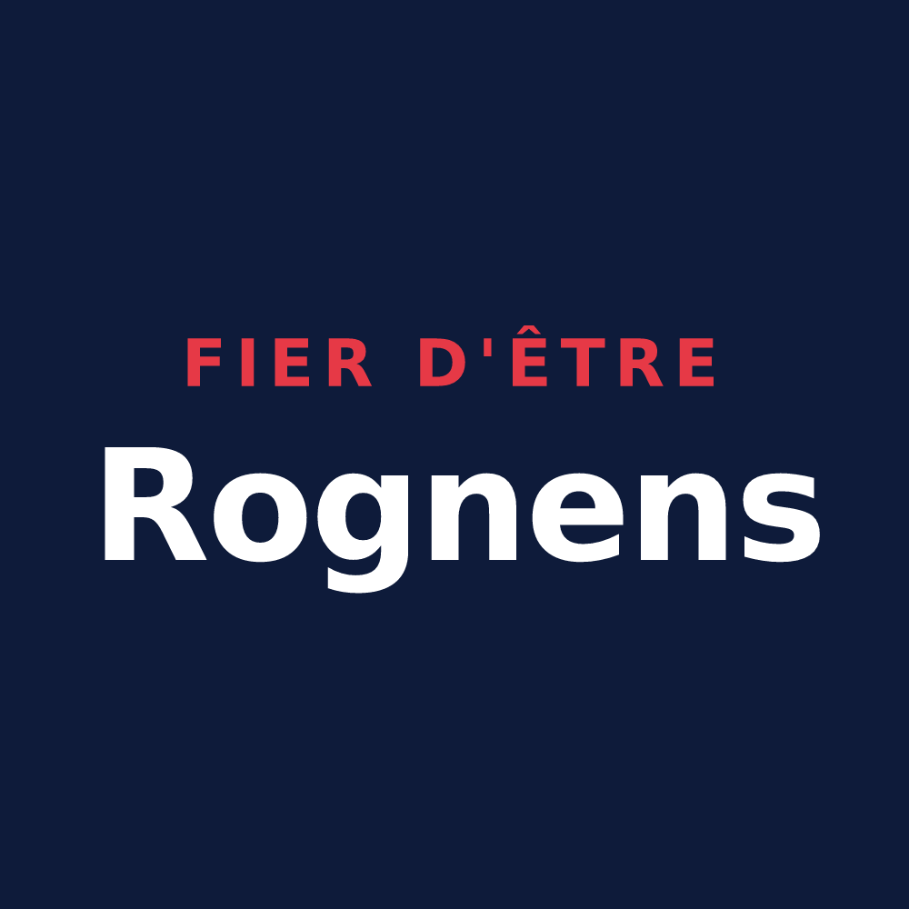 T-shirt « Fier d'être Rognens » — design pour Rognes