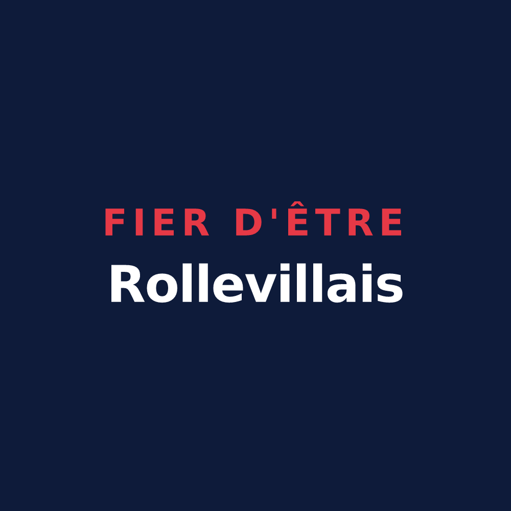 T-shirt « Fier d'être Rollevillais » — design pour Rolleville