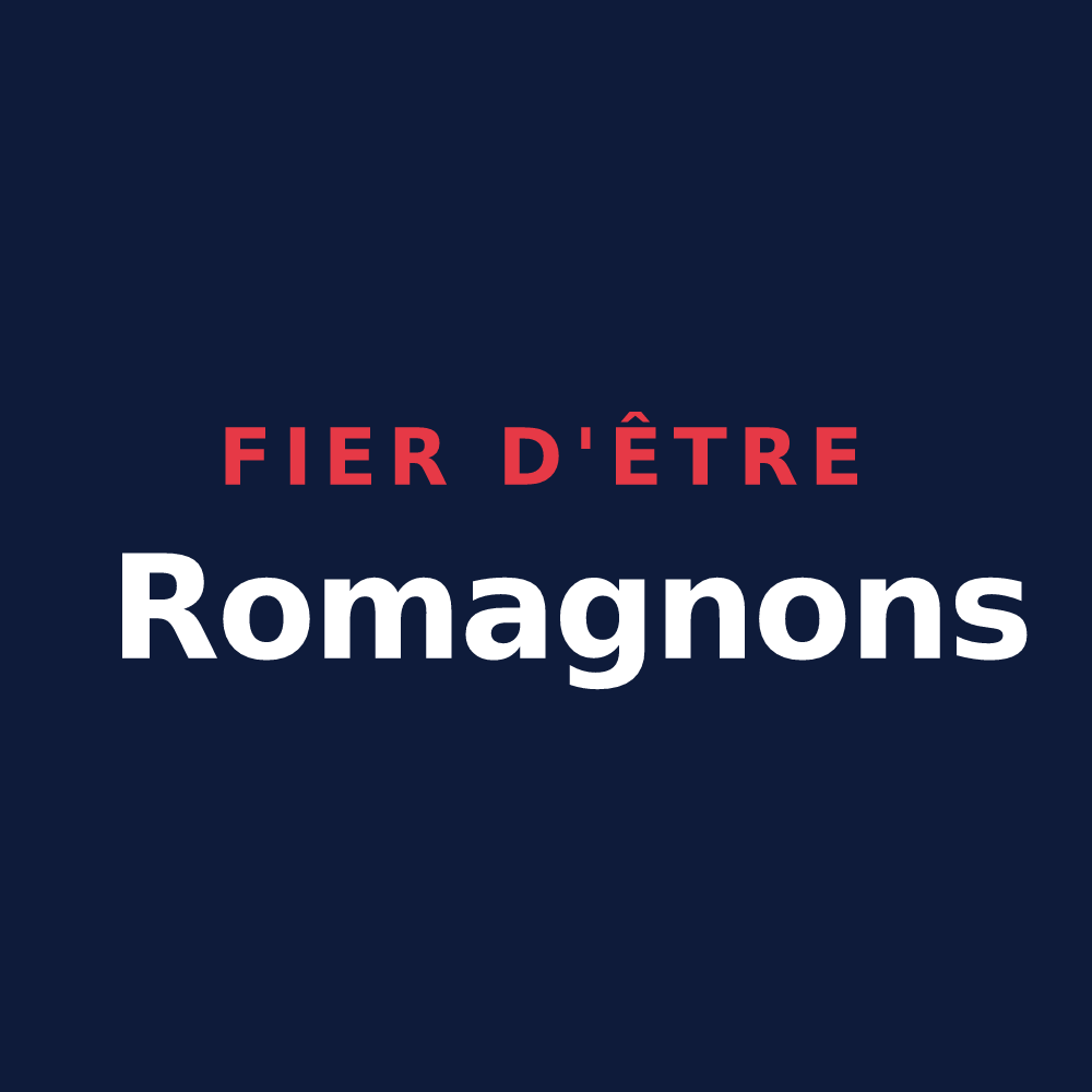 T-shirt « Fier d'être Romagnons » — design pour Romagne