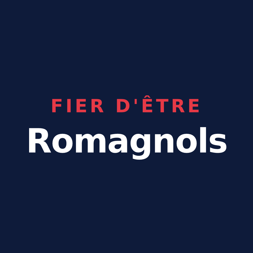 T-shirt « Fier d'être Romagnols » — design pour Romagne-sous-les-Côtes