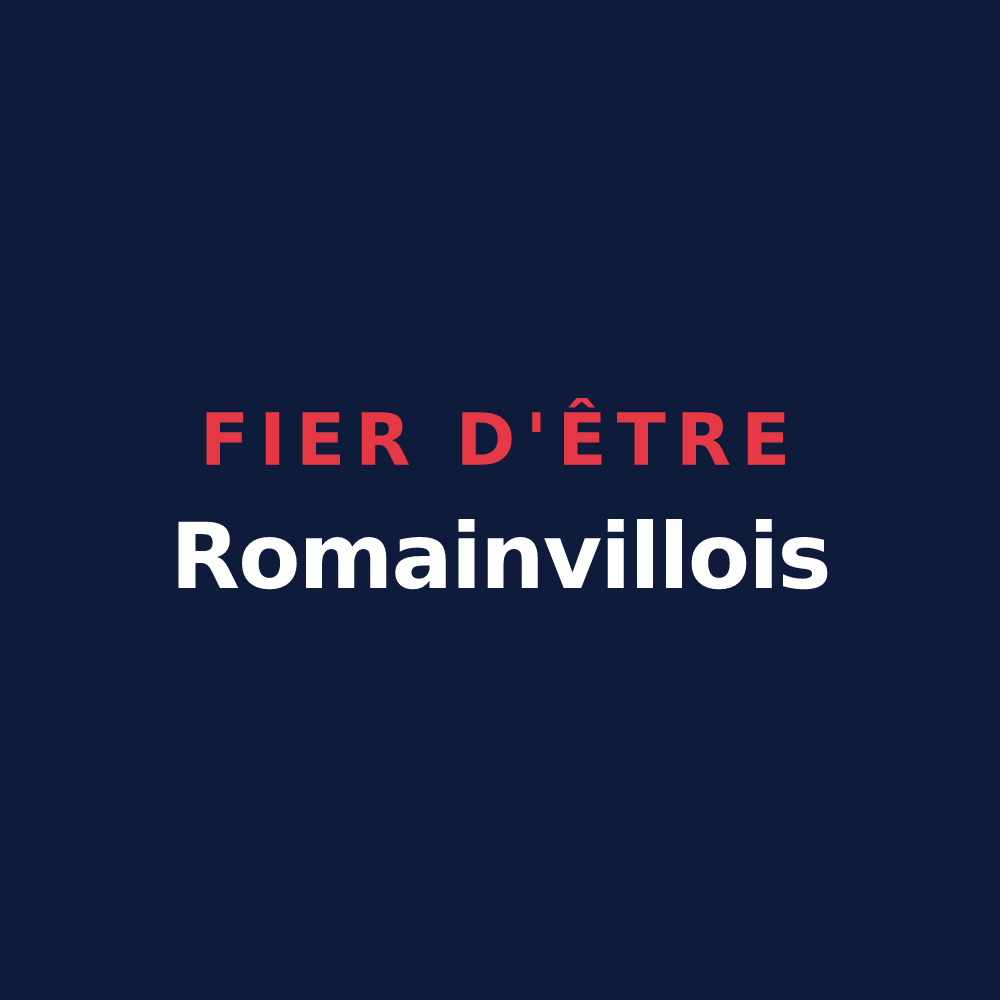 T-shirt « Fier d'être Romainvillois » — design pour Romainville