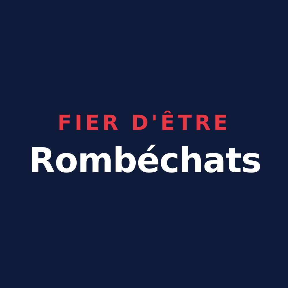 T-shirt « Fier d'être Rombéchats » — design pour Rombach-le-Franc