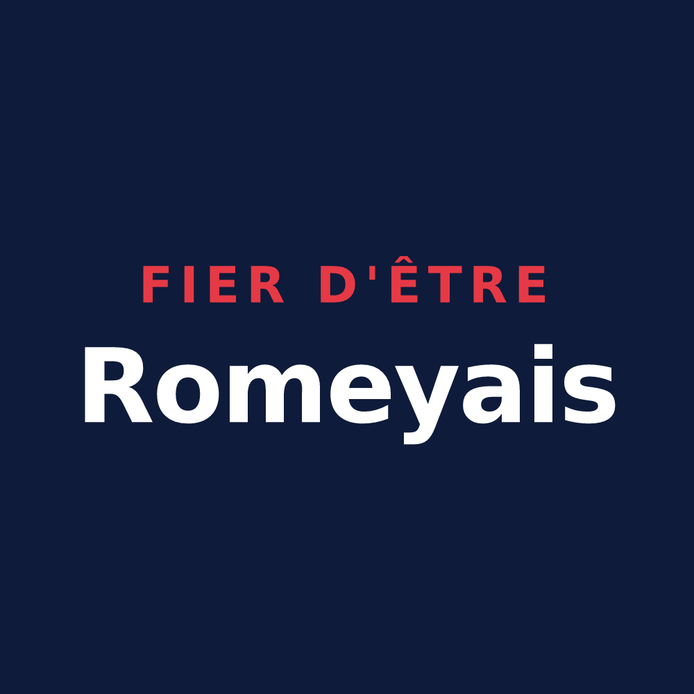 T-shirt « Fier d'être Romeyais » — design pour Romeyer