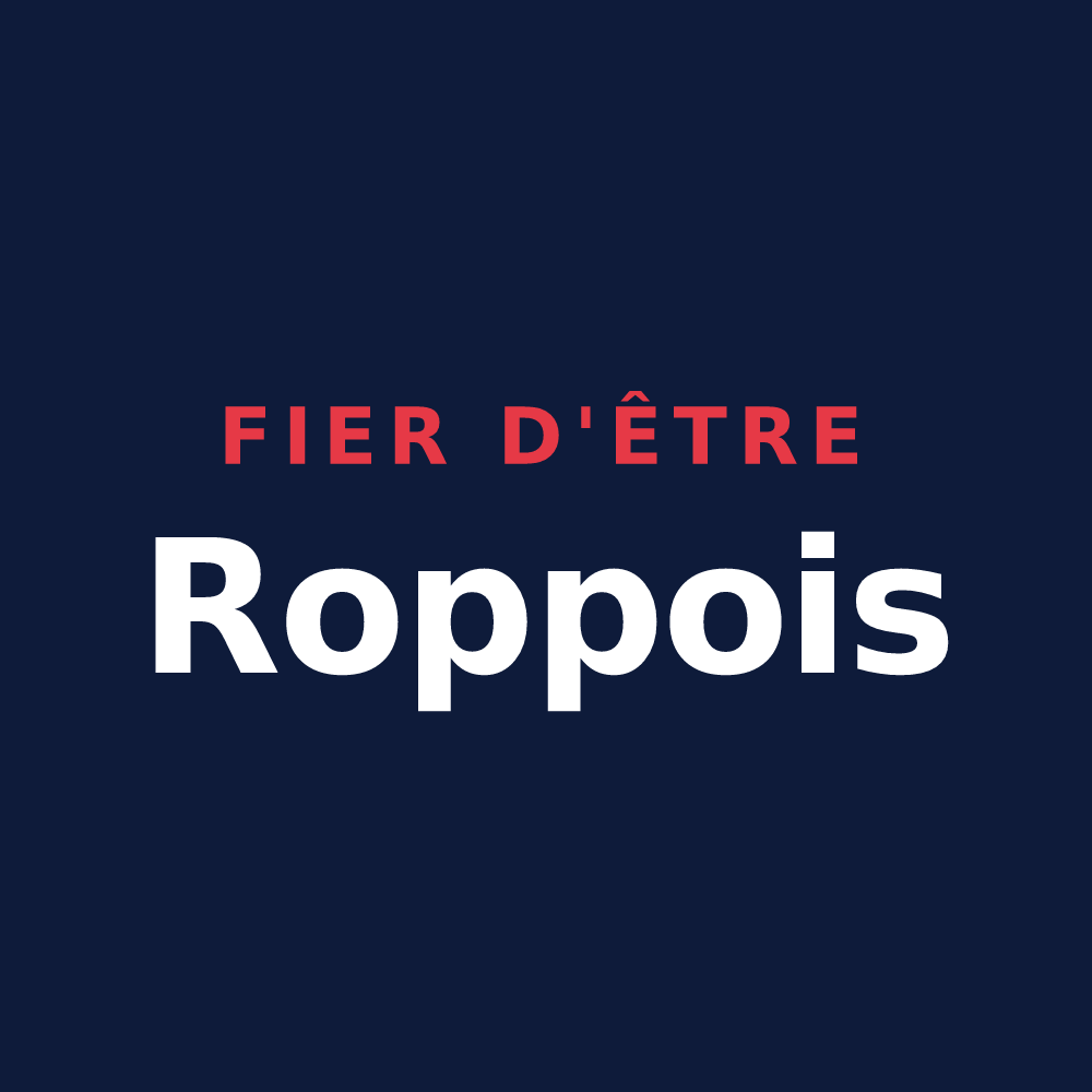 T-shirt « Fier d'être Roppois » — design pour Roppe