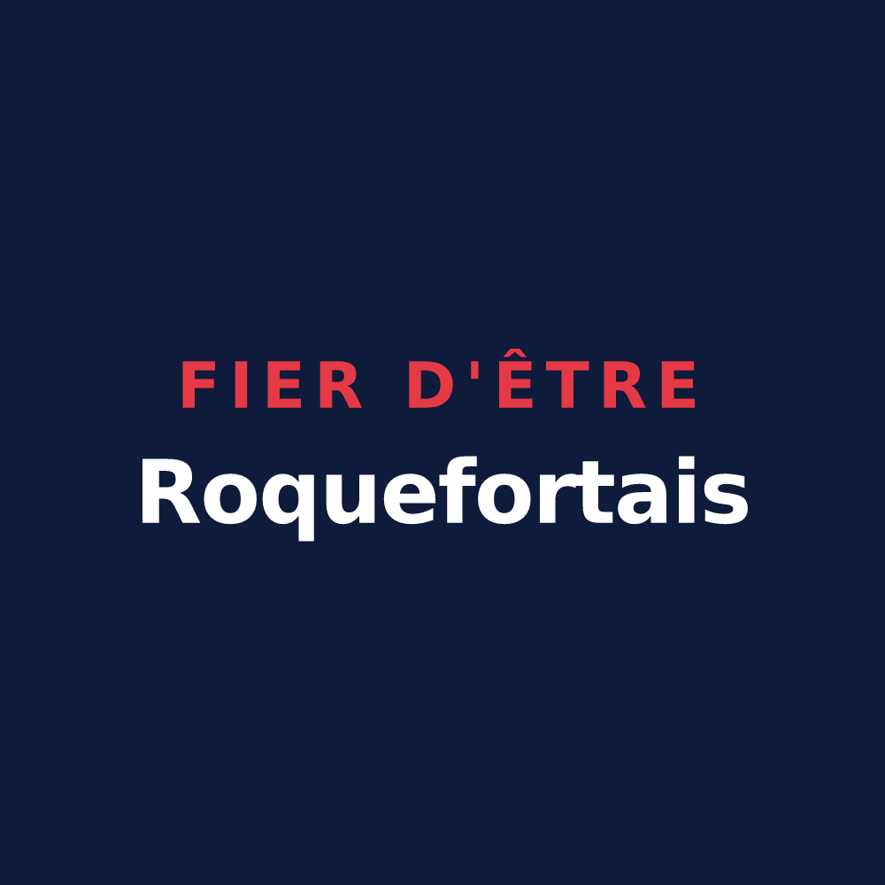 T-shirt « Fier d'être Roquefortais » — design pour Roquefort