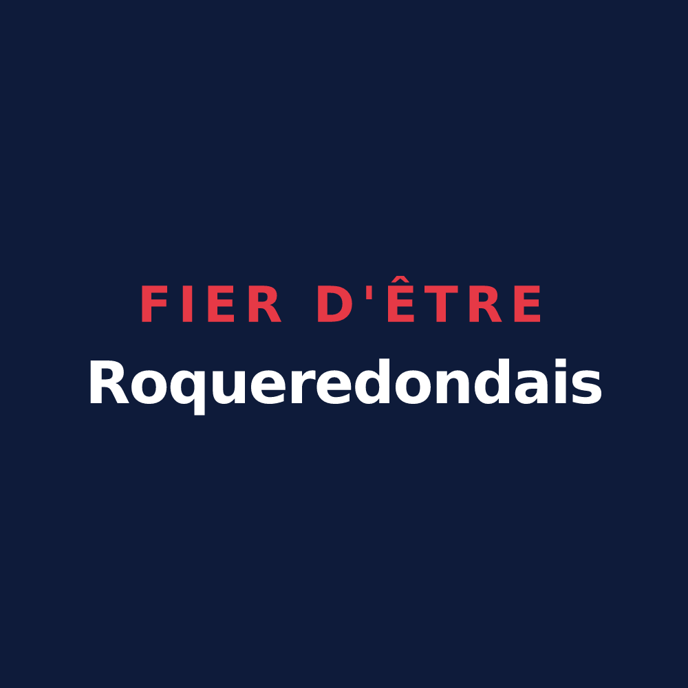 T-shirt « Fier d'être Roqueredondais » — design pour Roqueredonde