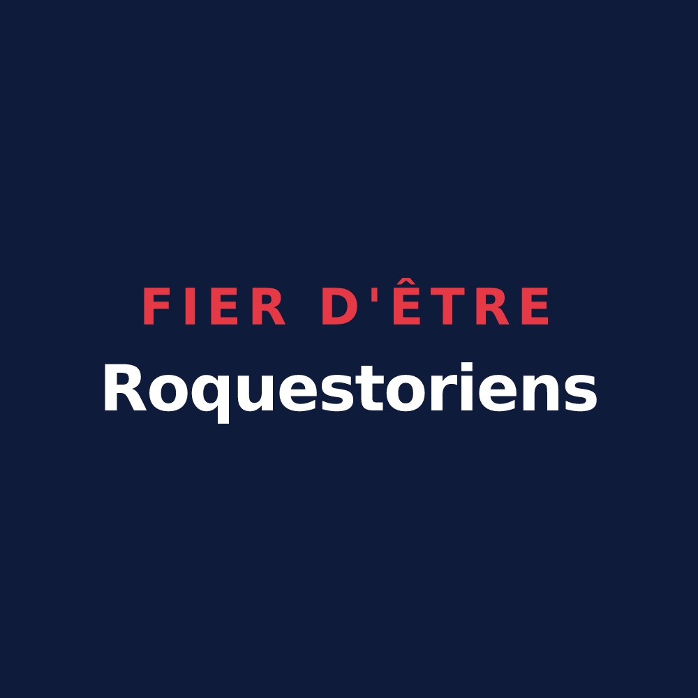 T-shirt « Fier d'être Roquestoriens » — design pour Roquetoire