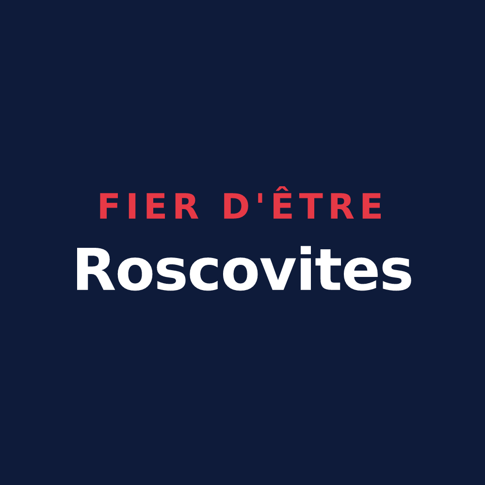 T-shirt « Fier d'être Roscovites » — design pour Roscoff