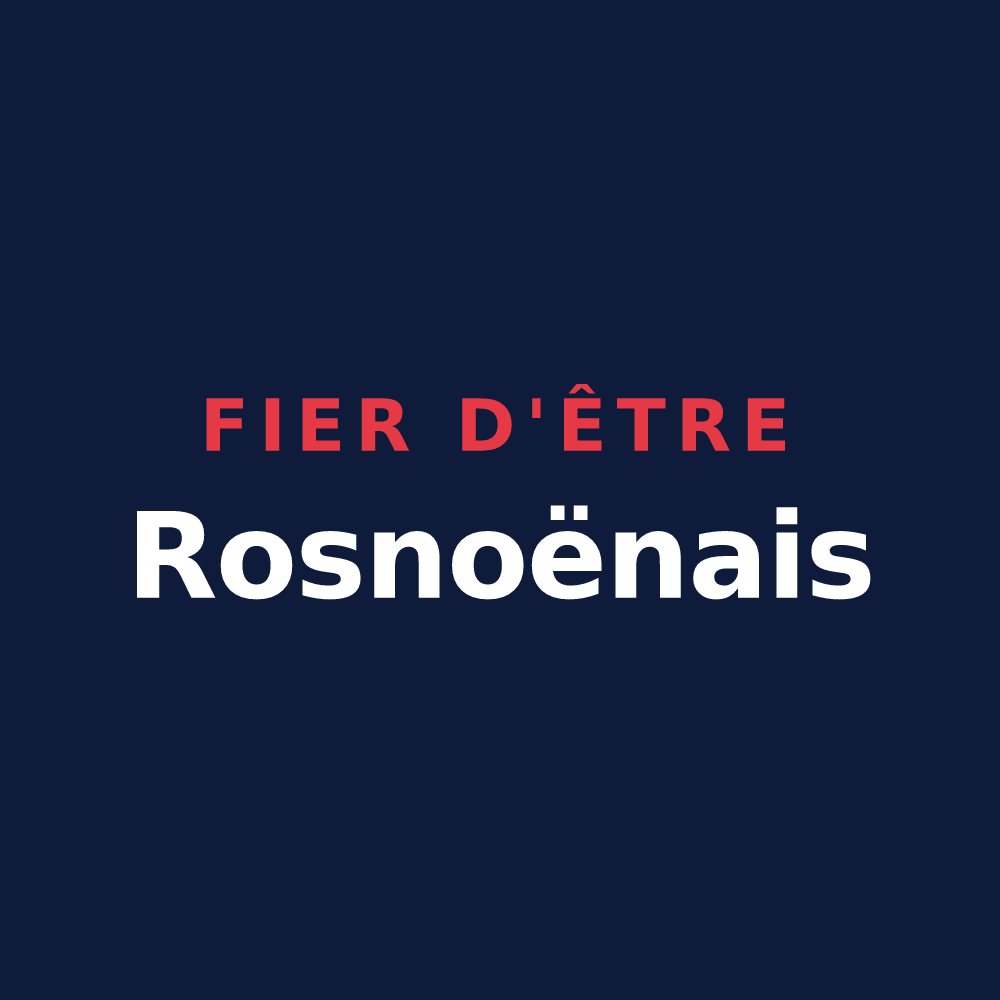 T-shirt « Fier d'être Rosnoënais » — design pour Rosnoën