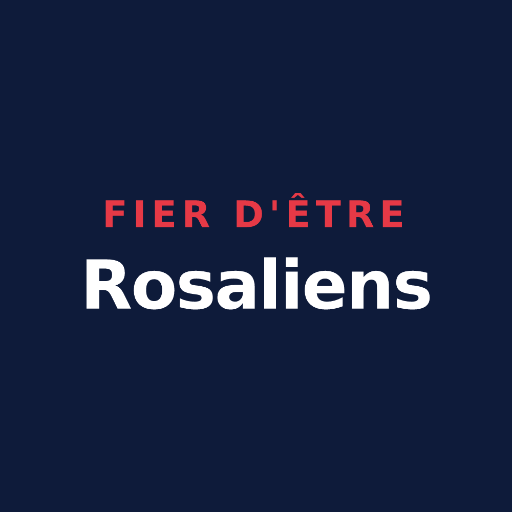 T-shirt « Fier d'être Rosaliens » — design pour Rosoy-en-Multien