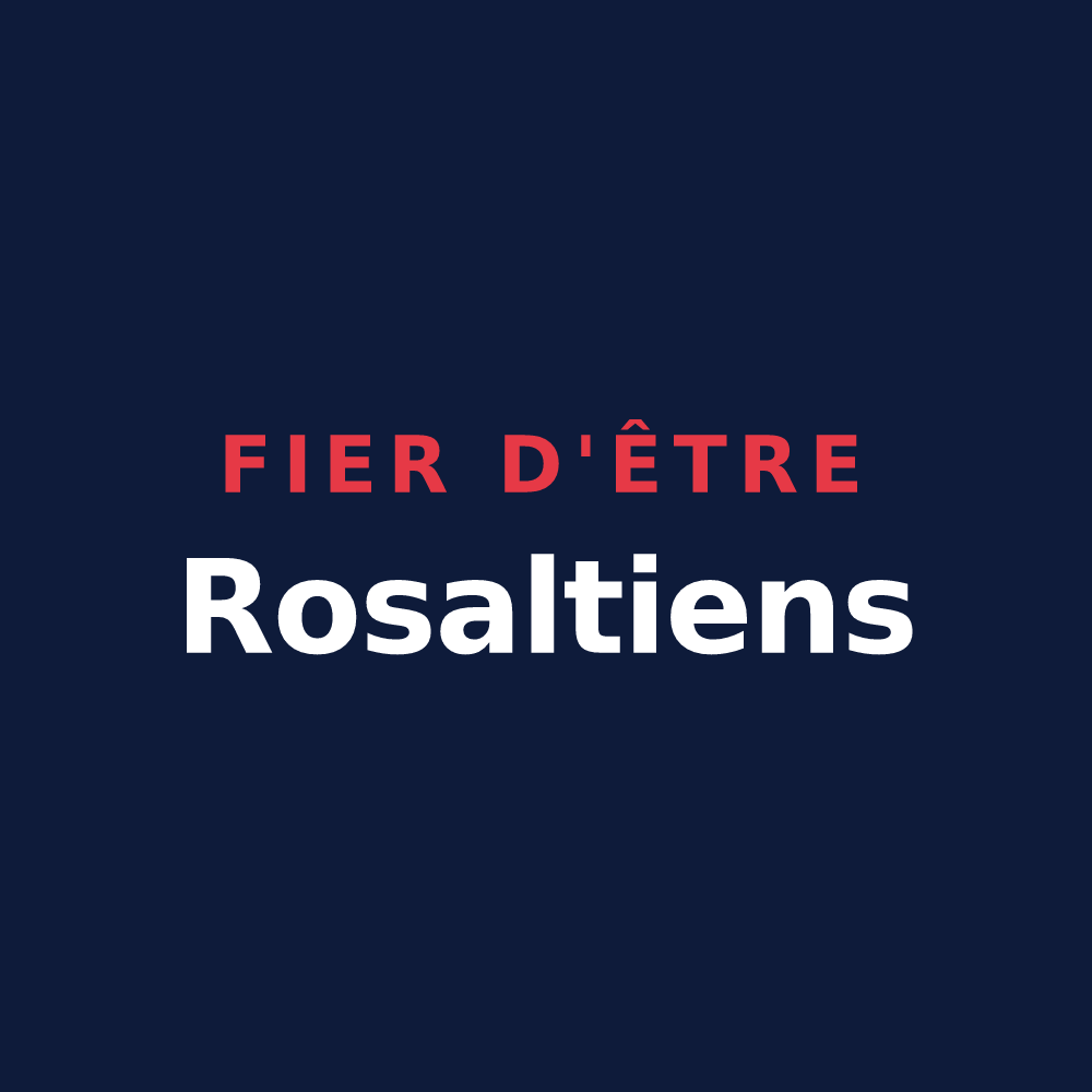 T-shirt « Fier d'être Rosaltiens » — design pour Rosoy