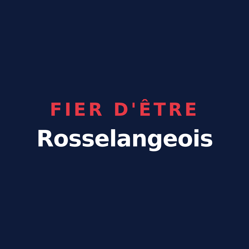 T-shirt « Fier d'être Rosselangeois » — design pour Rosselange