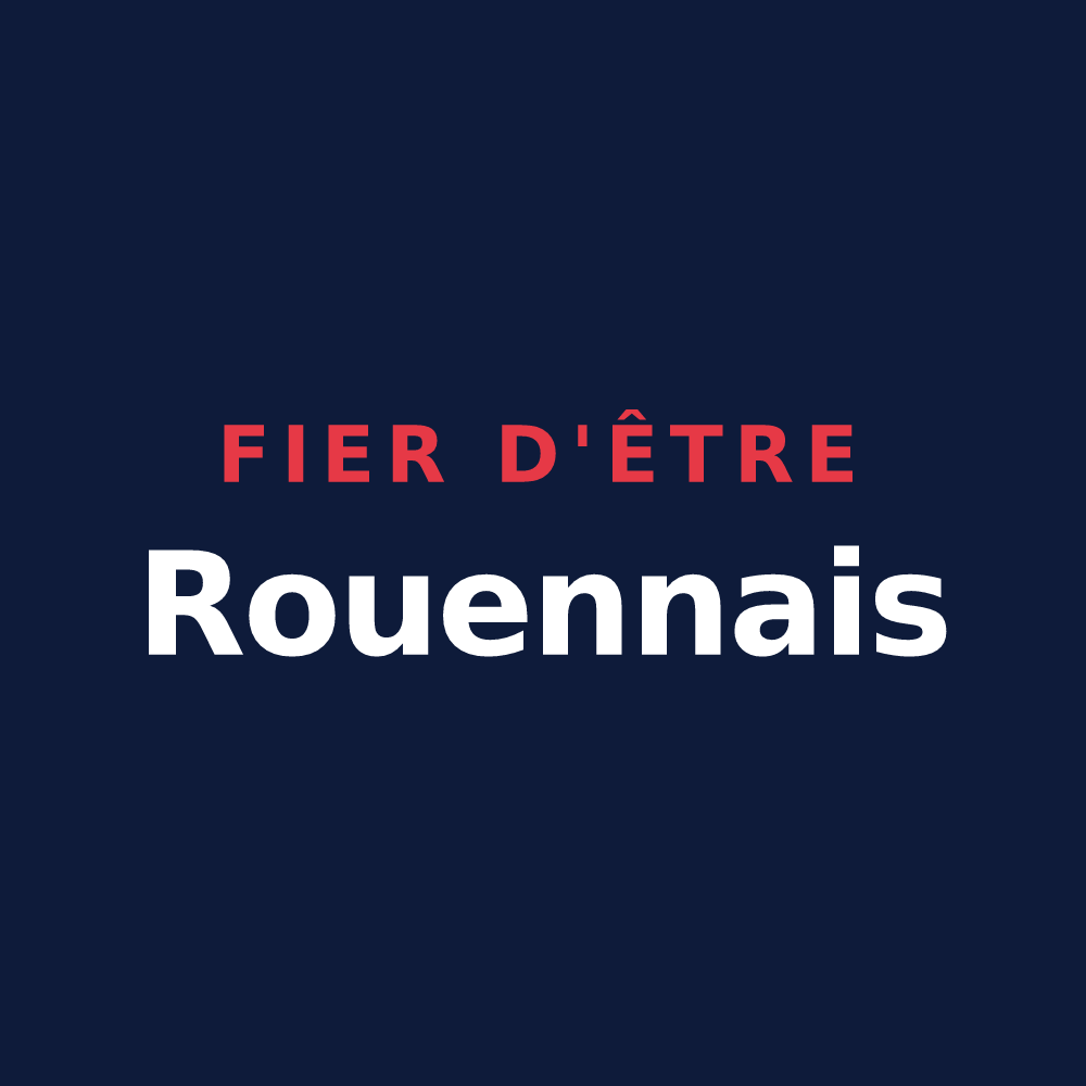 T-shirt « Fier d'être Rouennais » — design pour Rouen