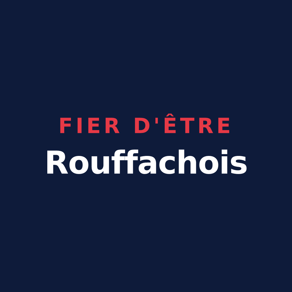 T-shirt « Fier d'être Rouffachois » — design pour Rouffach