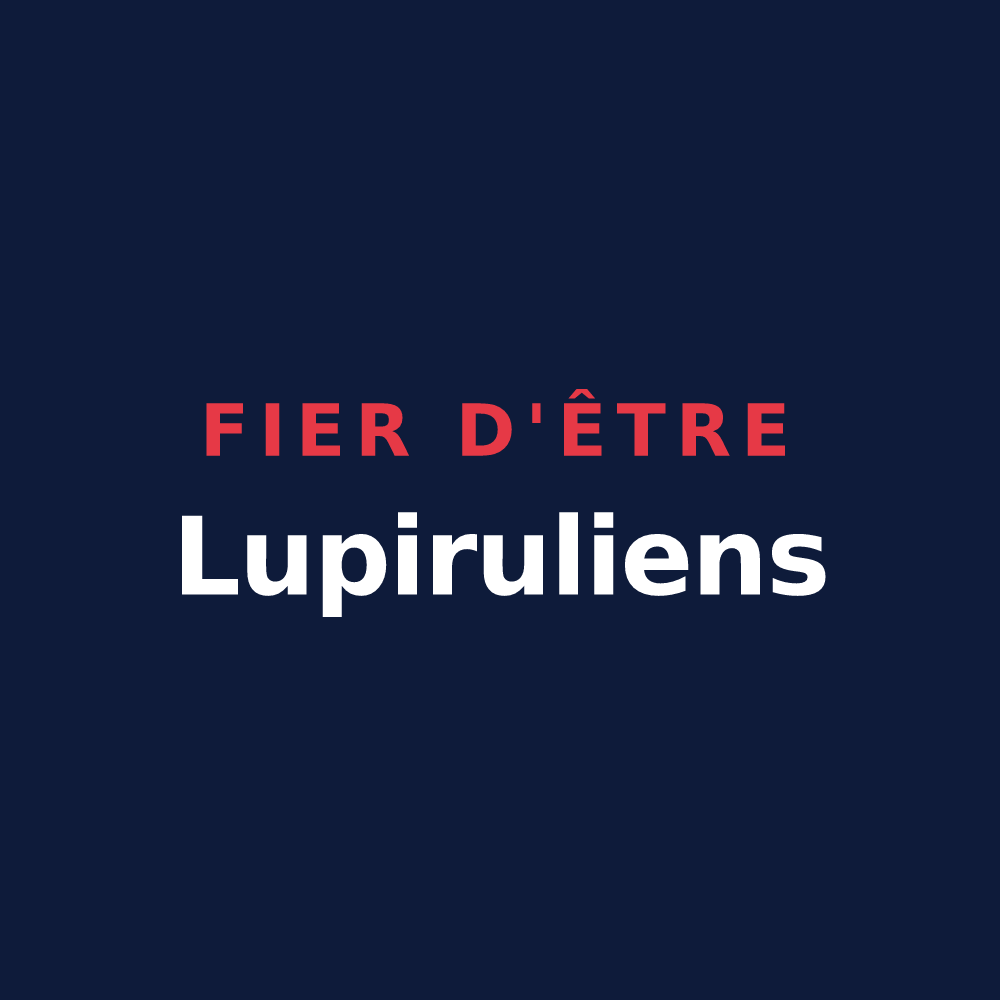 T-shirt « Fier d'être Lupiruliens » — design pour Rouilly-Saint-Loup