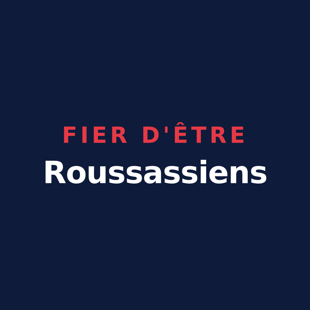 T-shirt « Fier d'être Roussassiens » — design pour Roussas