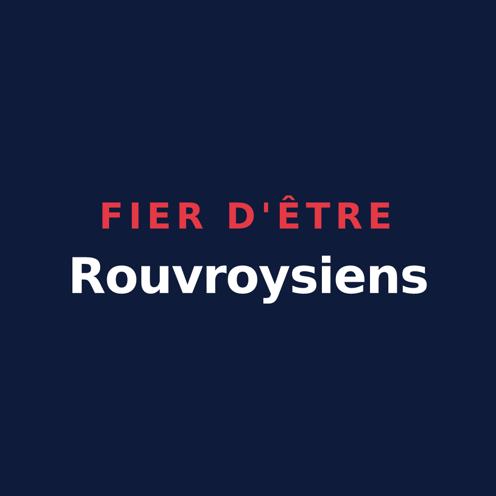 T-shirt « Fier d'être Rouvroysiens » — design pour Rouvroy