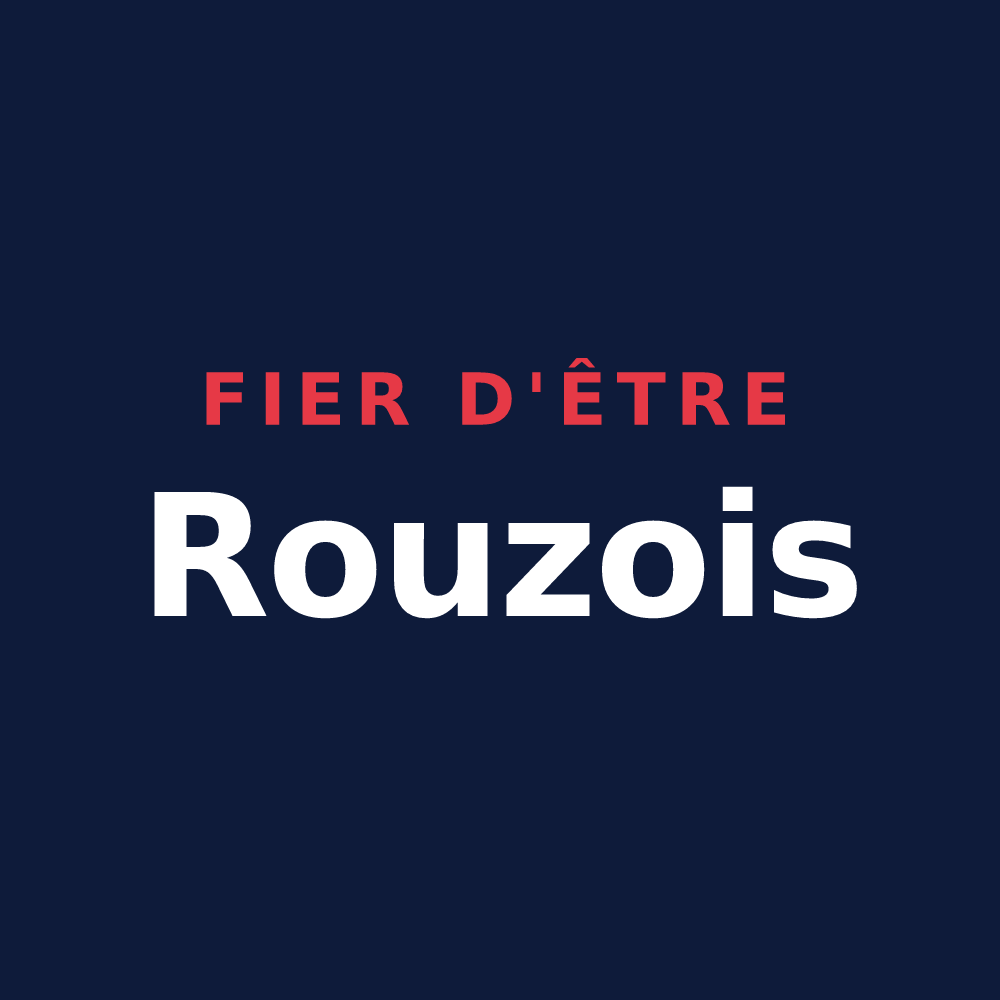 T-shirt « Fier d'être Rouzois » — design pour Rouze