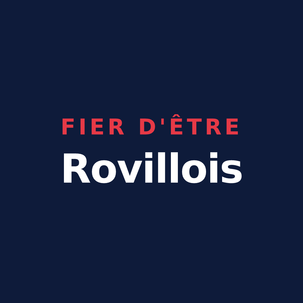 T-shirt « Fier d'être Rovillois » — design pour Roville-devant-Bayon