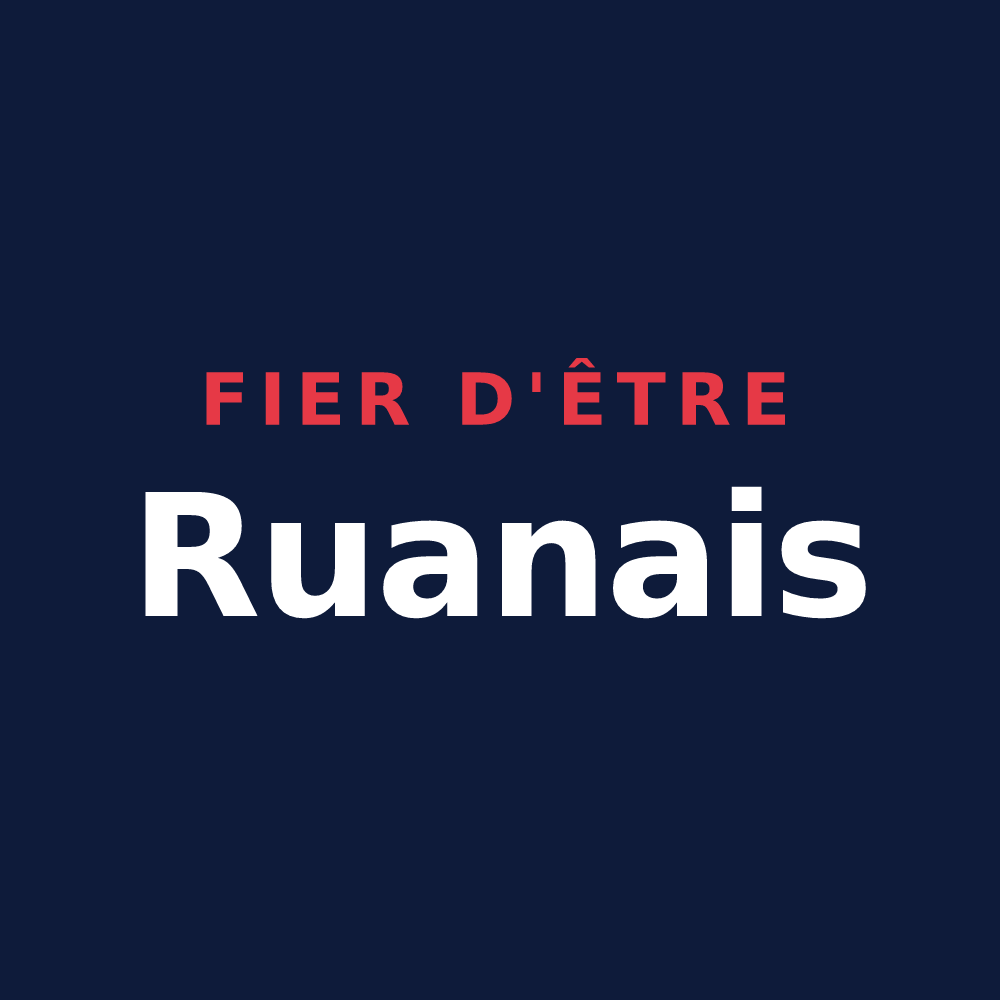T-shirt « Fier d'être Ruanais » — design pour Ruan