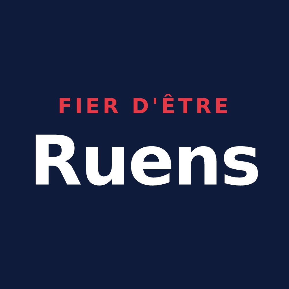 T-shirt « Fier d'être Ruens » — design pour Rue