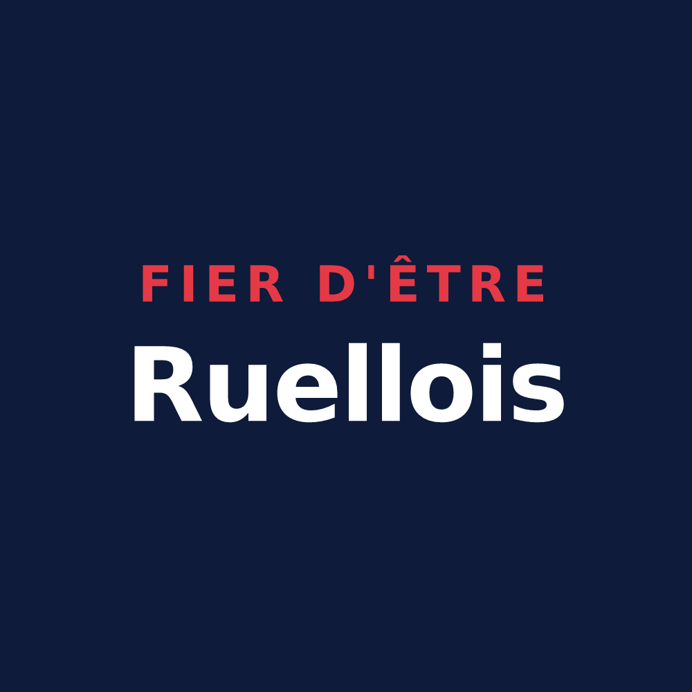 T-shirt « Fier d'être Ruellois » — design pour Ruelle-sur-Touvre