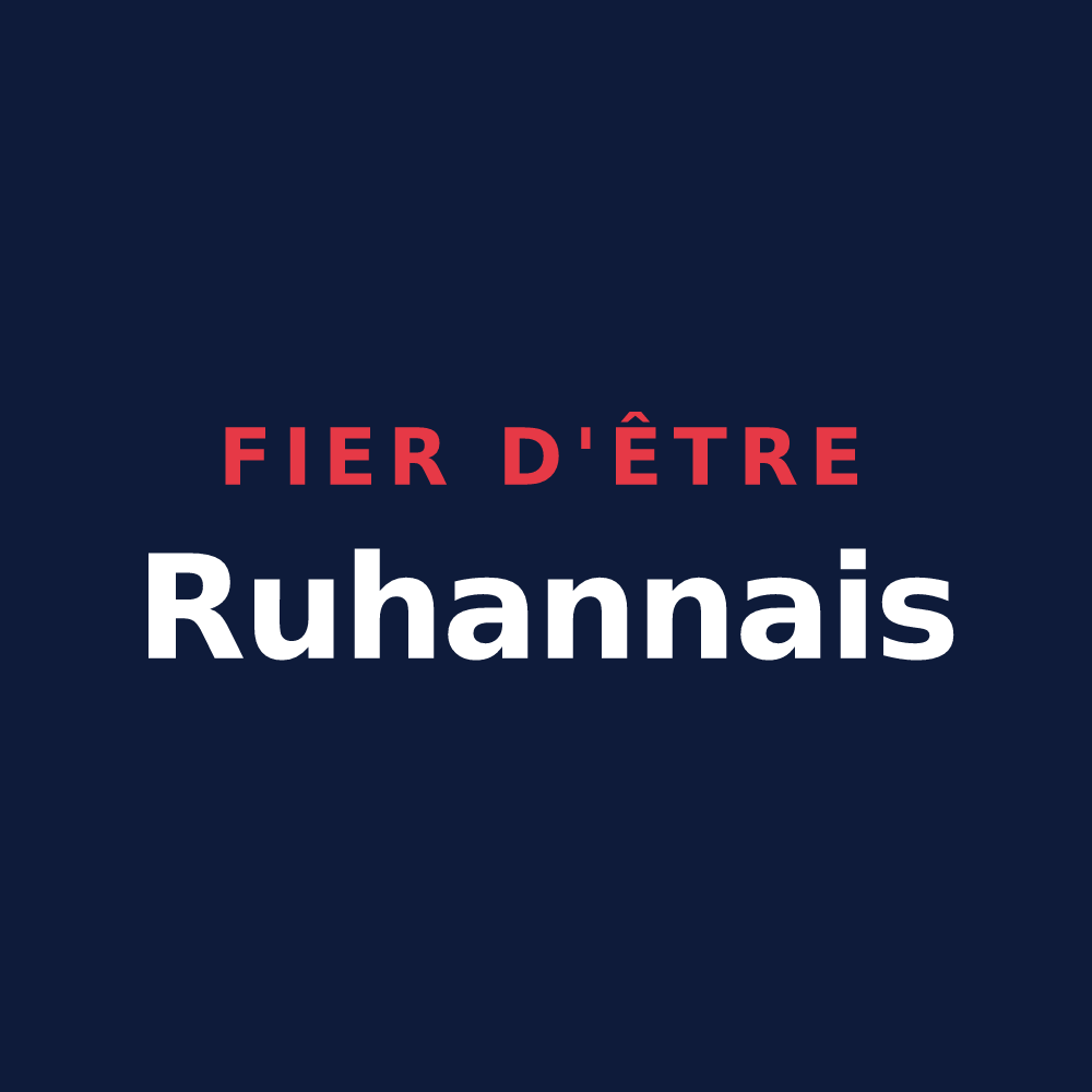 T-shirt « Fier d'être Ruhannais » — design pour Ruhans